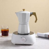 Mocha pot filter coffee maker machine tool Household Italian small Italian drip filter hand-made coffee maker set