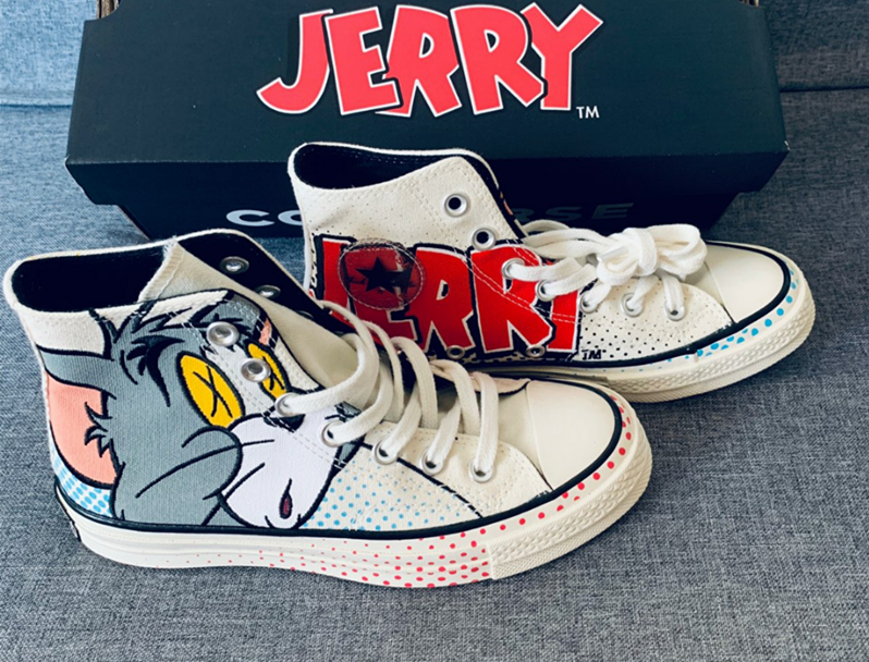 匡威猫和老鼠联名鞋,上演童年回忆杀