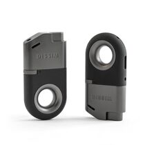 DISSIM reverse lighter inverts wind inflation creative personality hard core boys hard core gift jityi same network red