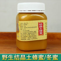 Sichuan Wild soil honey Natural farm-produced flower nectar Deep Mountain winter honey Solid honey 500g