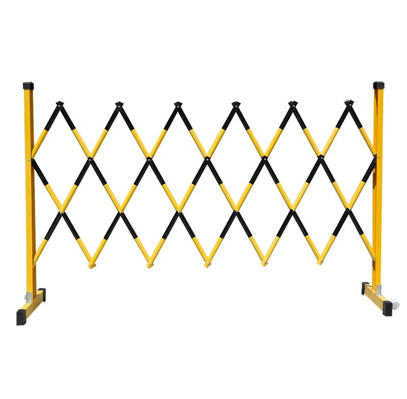 围栏可移动玻璃钢伸缩管式安全电力施工绝缘折叠护栏