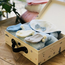 Baby clothes Newborn gift box set Autumn and Winter full moon gifts for boys and girls Newborn baby supplies