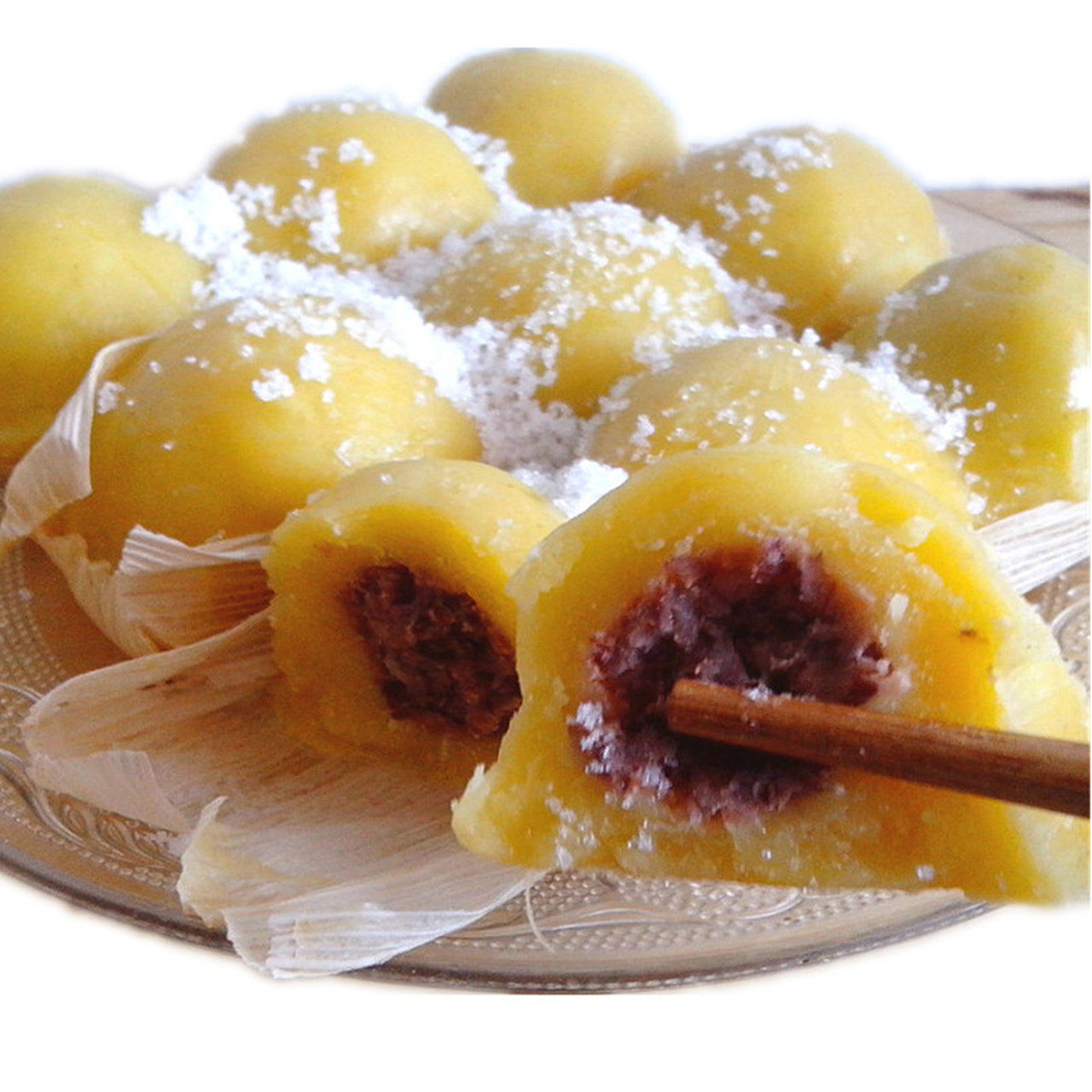 东北粘豆包350gx6袋5袋3袋农家大黄米糯米年糕手工传统黏火勺包邮