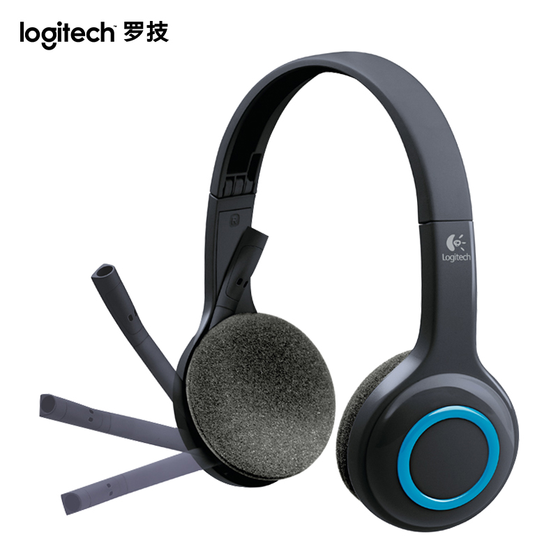 Logitech/罗技 H600头戴式无线耳机耳麦旋转便携带式麦克风音乐产品展示图1