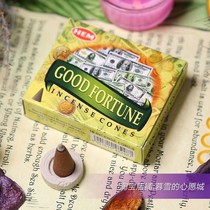 GOOD FORTUNE HEM CONE INCENSE TOWER INCENSE]