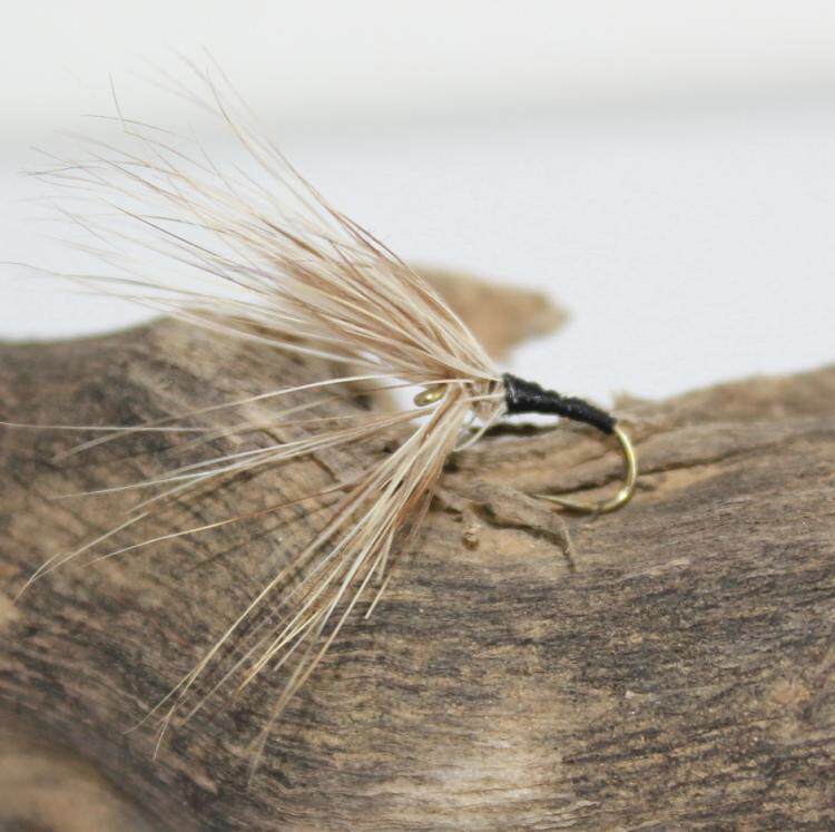天展飞蝇饵天展钓毛钩tenkara fly降落伞毛钩14# a77