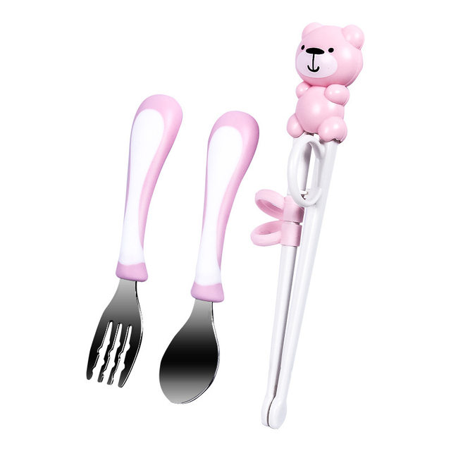 babyalan ຂອງເດັກນ້ອຍ chopsticks ການຝຶກອົບຮົມ chopsticks ຝຶກ chopsticks ເດັກນ້ອຍການຮຽນຮູ້ chopsticks ບ່ວງເດັກນ້ອຍ tableware ເດັກນ້ອຍ set