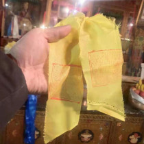 Tibet Sangye Temple Lotus Master demon treasure seal huge j holding force method y cloth Lotus Master j holding peace F body