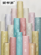 Wallpaper self-adhesive bedroom warm living room decoration wallpaper room background wall sticker Waterproof moisture-proof dormitory wall sticker