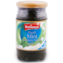 National Fresh Mint Chuntney Sauce 335g Mint Chutney Pickles 335g
