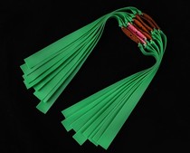 Short pull high elastic force violently yellow thickened Import wide leather slingshot leather gluten in three generations of normal flat leather fascia