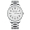 B-579 Men's Silver Shell White Face Steel Strip