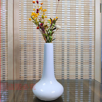 Ins net red vase ceramic hydroponic white real dried flowers with mini home hotel dining table decorations