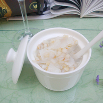 Ceramic stew cup stew bird's nest shark fin snow clam tonic stew pot soup pot dessert soup cup with lid