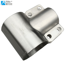 50 48 Pipe card connector Transmission equipment accessories Three-way pipe clamp holder customization