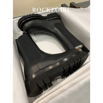 Fall Winter 2022 new Chelsea boots womens plush pipe thick-soled boots genuine leather bуbv Martin boots