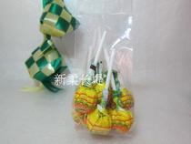 Malaysia NICKEY POP lollipop two flavors mangosteen durian flavor 10 pieces sold separately