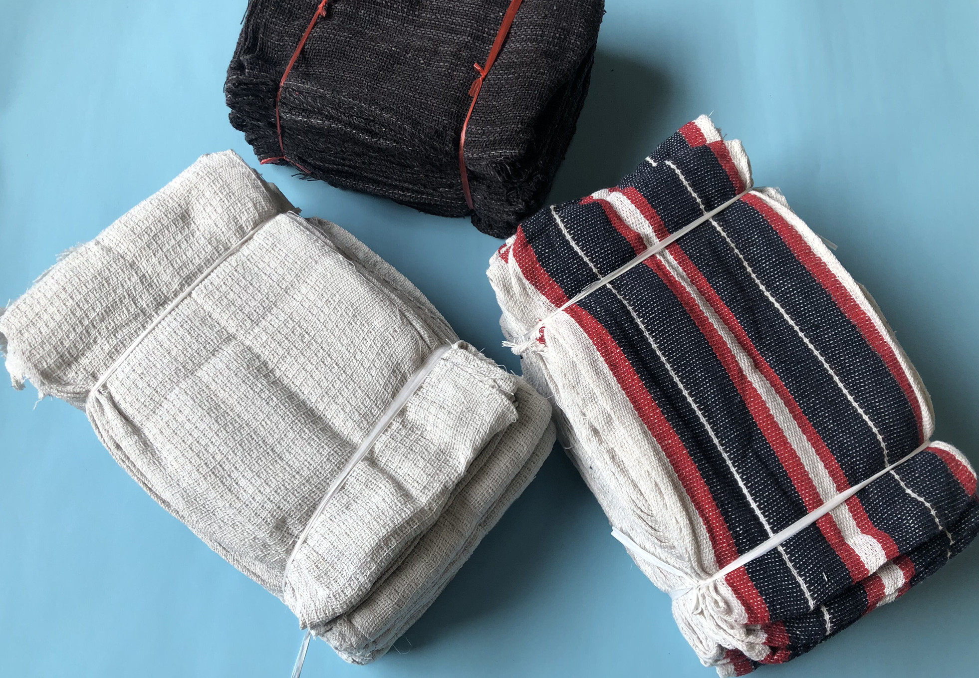 擦机器布工业粗布毛巾机械抹布棉纱线擦机布劳保拭吸油抹布批量