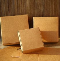 Handmade soap soap small carton Kraft paper box trinkets packaging box West Point packaging box 1 price