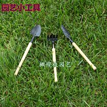 Planting flowers Plantation art gadgets Planting garden Digging shovel Ripping soil Childrens handmade planting three-piece set