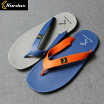 Thailand original imported rubber sole non-slip wear-resistant clip foot slippers mens summer sandals color Flip-flops tide