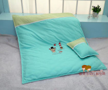 Kindergarten quilt six-piece set with core cotton childrens futon Nap childrens quilt Kindergarten three-piece set cartoon