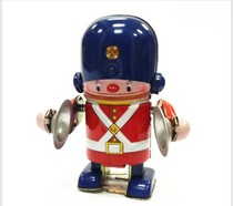 Clockwork Iron Robot 708090 Childhood Classic Nostalgic Tin Toys Bar Photography Props
