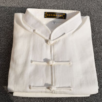 Spring and summer middle-aged mom and dad Tianma tai chi suit Morning exercise martial arts suit Chenjiagou men and women health performance cotton and hemp