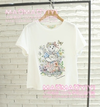 TeenieWeenie special cabinet 2021 summer change small bear short sleeve T-shirt TTRA212501K 498