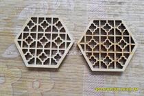 Erhu accessories Erhu flower window White wood flower window 2 yuan a