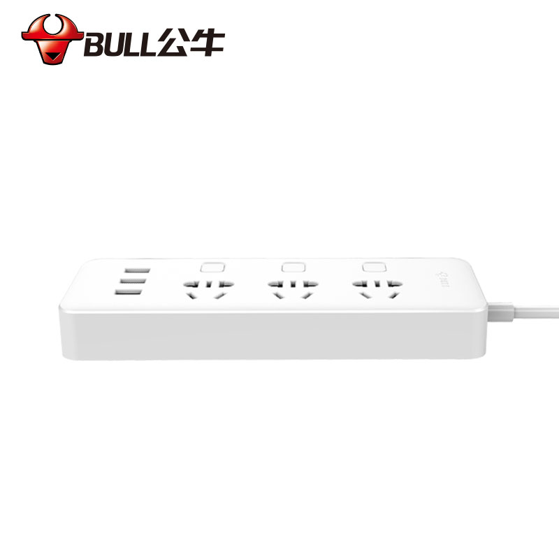 公牛USB插座智能插座充电排插插排插线板拖线板接线板1.8米产品展示图5