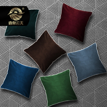 Hotel hotel bedding pillow cushion cushion cover bedside pillow plush modern simple square pillow core