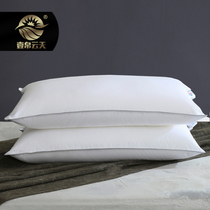 Five-star hotel DuPont Pillow Core Cotton Cotton Simple Single Guest Hotel Adult Washable Soft Pillow Single