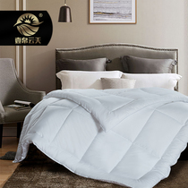 Hotel special quilt homestay spring and autumn is white winter quilt feather velvet winter thickened warm winter