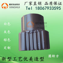 Color aluminum eaves gutter gutter square rainwater pipe Eaves gutter rainwater tank Roof drainage Eaves gutter rainwater pipe round turn square