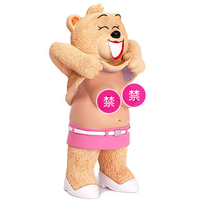 bad taste bears 重口味英国bt3坏坏熊泰迪熊流氓熊6寸手办模型