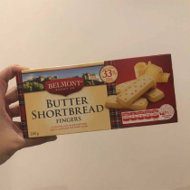 Australian ALDI supermarket belmont bütter shortbread butter biscuit four pieces