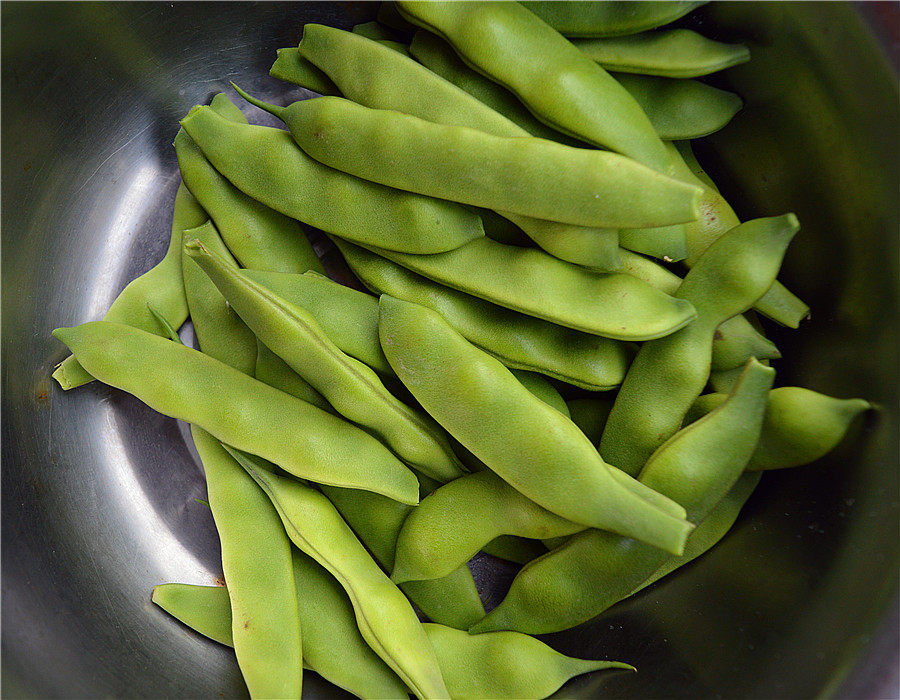 现摘现卖 东北特产小油豆 油豆角 顺丰空运 农家新鲜蔬菜1件包邮