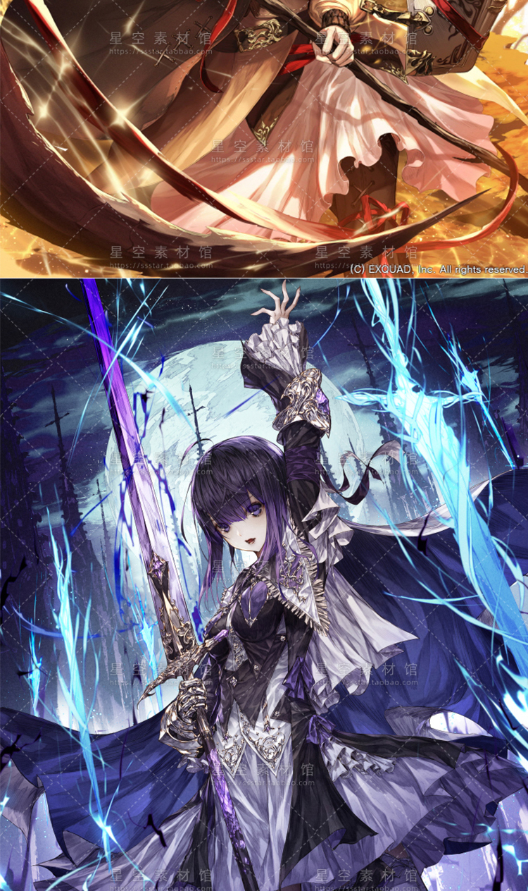 游戏原画资料韩国画师wanke唯美插画作品集视频教程p