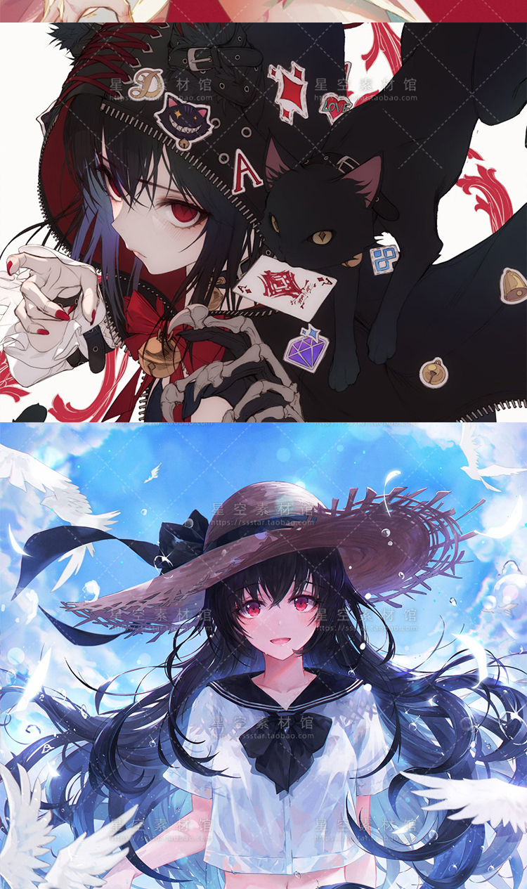 游戏原画资料韩国画师wanke唯美插画作品集视频教程p