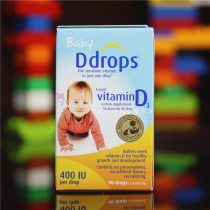 (Direct mail) waiting package Canada ddrops baby vitamin D3VD 90 drops bag good 400 units