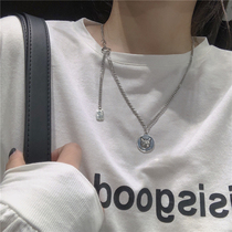 Exquisite pendant necklace female ins hip hop accessories light luxury niche design sense 2021 new girlfriends choker