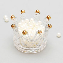 Net red gourd sponge makeup egg puff drying rack Crown beauty egg storage rack makeup cotton egg tray glass box