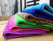 Coral velvet rag floor cleaning towel water absorbent non-hair double layer thickened fiber towel car towel cleaning furniture cleaning