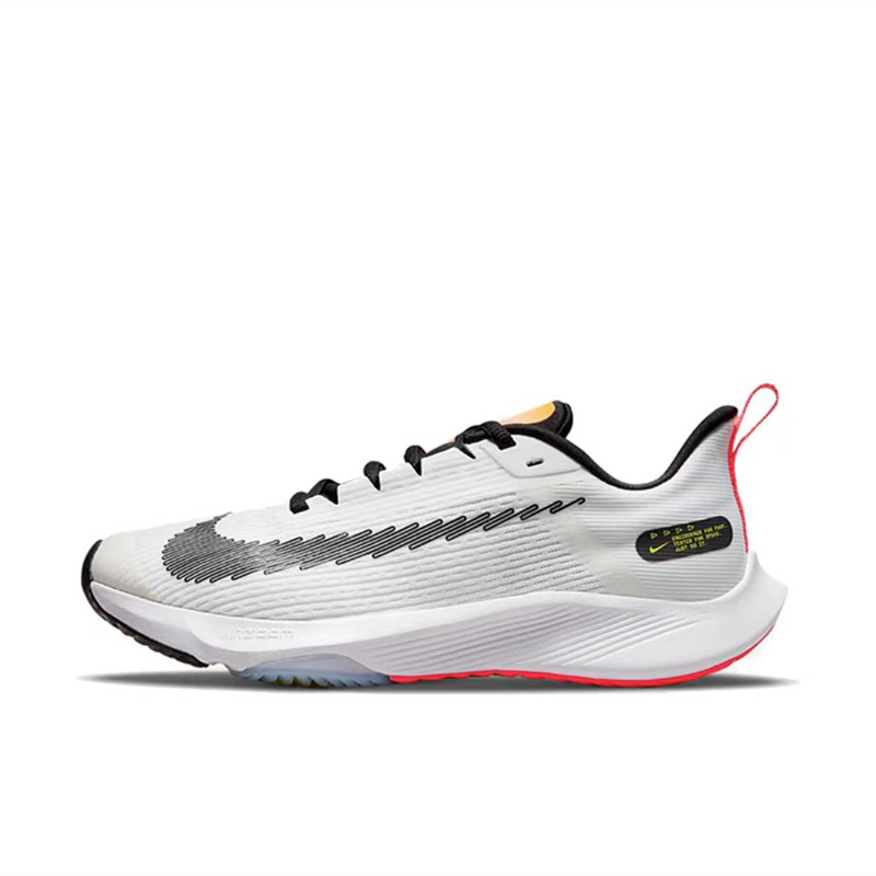 nike air zoom speed 2 (gs) 白黑粉气垫竞速跑步鞋 dj5535-100-好货