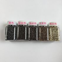 (Hair extension ring) 50x30x30 Aluminum hair extension ring Silicone hair extension ring Hair buckle(1000 tablets)