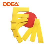 Odie PTR coach recommends childrens tennis silicone marking line straight bar L-shaped round non-slip logo