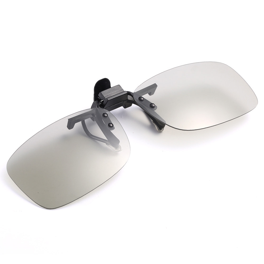 万达3d眼镜夹片偏光电影院专用reald三d立体imax电视通用近视眼睛_7折