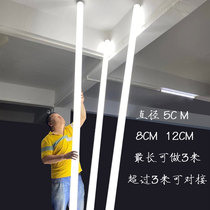 LED Suspension Wire Strip Styling Round 5CM Restaurant Bread Shop LOGO Lighting 8 12CM Car Show Large Lighting Tube