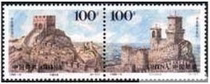 1996-8 Ancient architecture China and San Marino jointly issued stamps